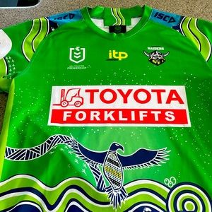 Canberra Raiders NRLTelstra Premiership Rugby Jersey